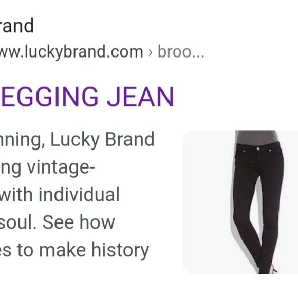 Lucky Brand Brooke Legging Jean - Picture 6 of 16